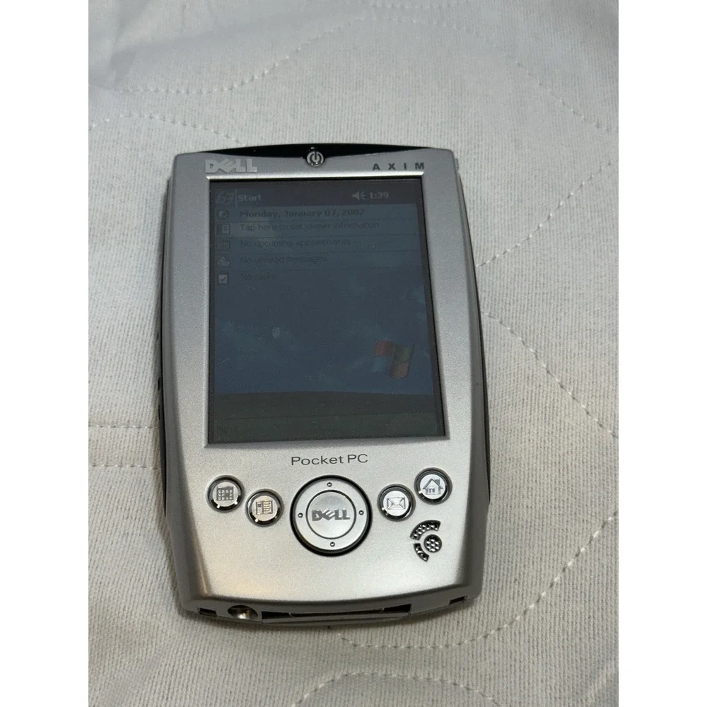 Dell Axim X5 Pocket PC PDA Touchscreen w/ Dock, Charger, Batteries, Case